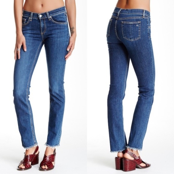 rag & bone straight leg jeans